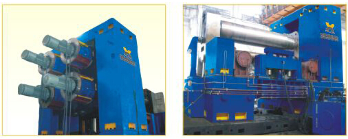 NC horizontal down roller adjust rolling machine(图1) NC horizontal down roller adjust rolling machine(图1)