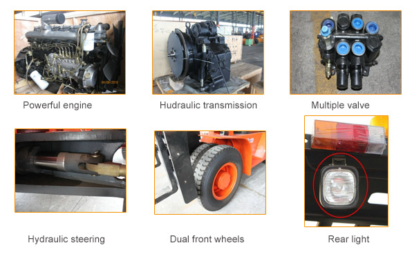 7tons Diesel Forklift Truck CPCD70F(图1) 7tons Diesel Forklift Truck CPCD70F(图1)