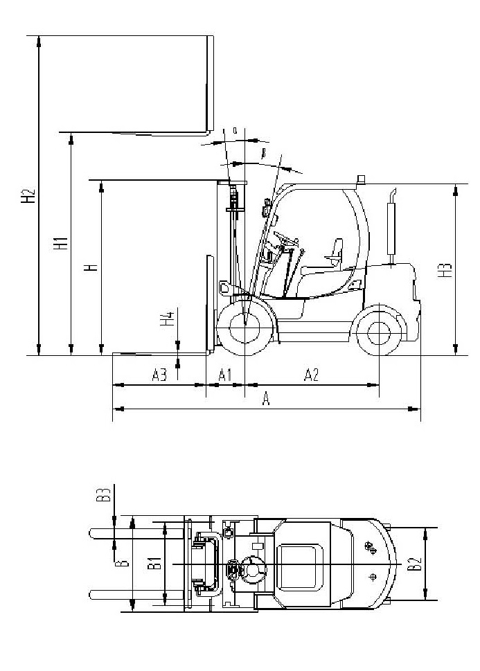 Gasoline/LPG Forklift Truck(图4) Gasoline/LPG Forklift Truck(图4)