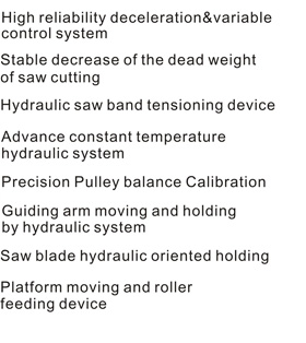 Double Coumn Type Semi-Automatic Band Saw(图1)