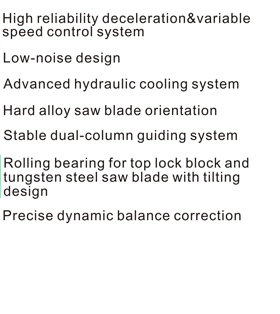 Double Coumn Type Semi-Automatic Band Saw(图1)