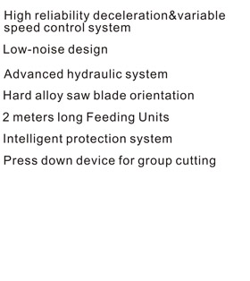 Double Coumn Type Semi-Automatic Band Saw(图1)